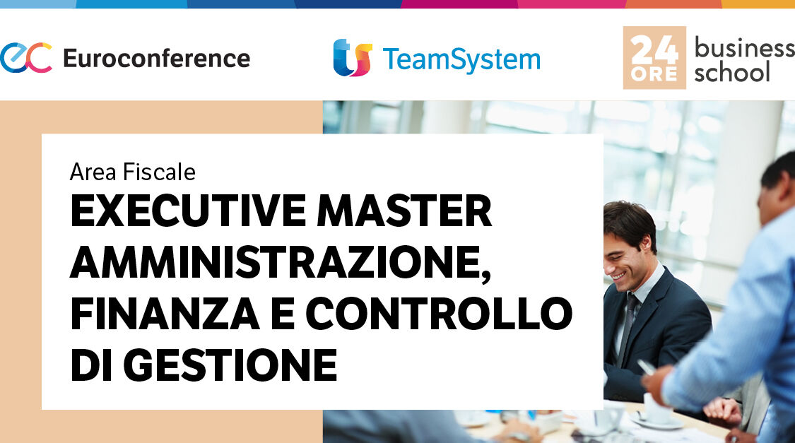 Immagine Amministrazione, Finanza e Controllo di Gestione | Euroconference